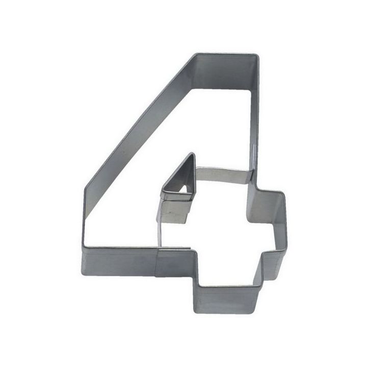 Cookie Cutter "Number 4"