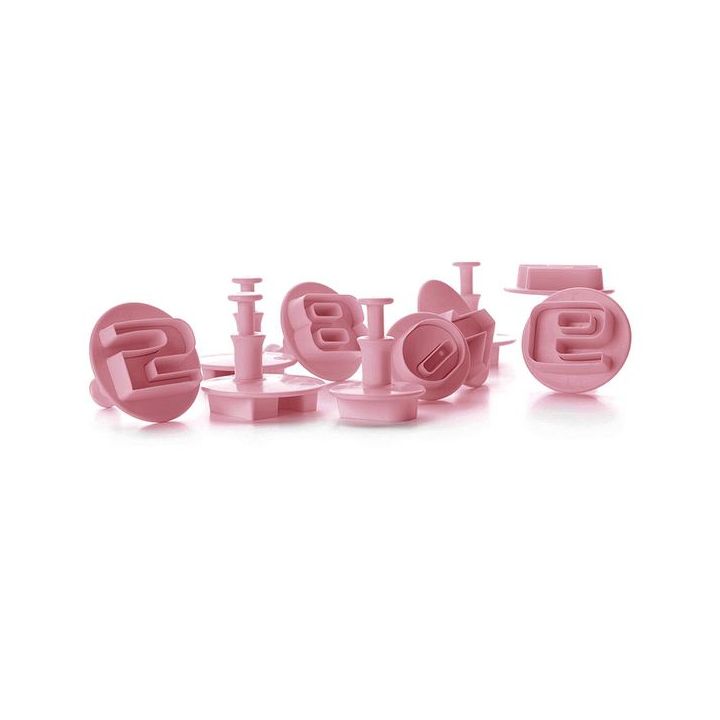 Set 10 Plunger Cutters "Numbers"