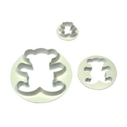 Set 3 Cookie Cutters "Teddy Bear"
