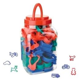 Set 40 Cookie Cutters "Animals & Vehicles"