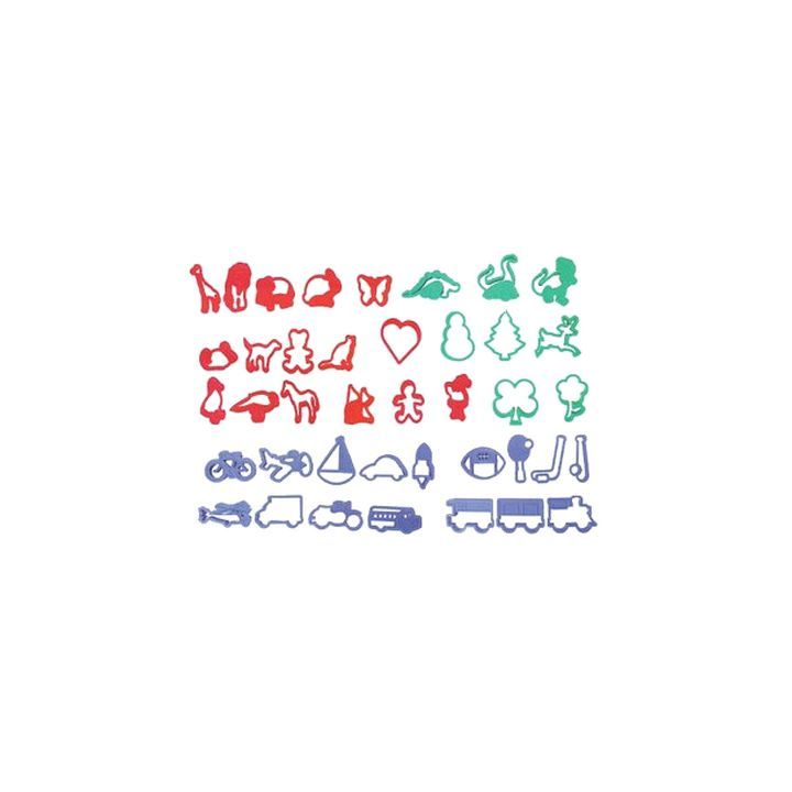 40 Cookie Cutters "Animals & Vehicles"