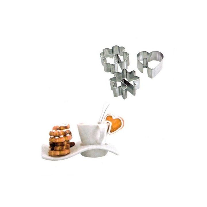 3 emporte-pièces "Café Gourmand"