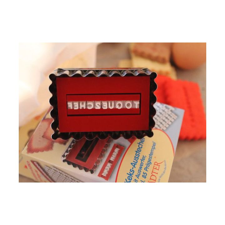 Cookie Text Stamp "Brigitte Keks" - STADTER