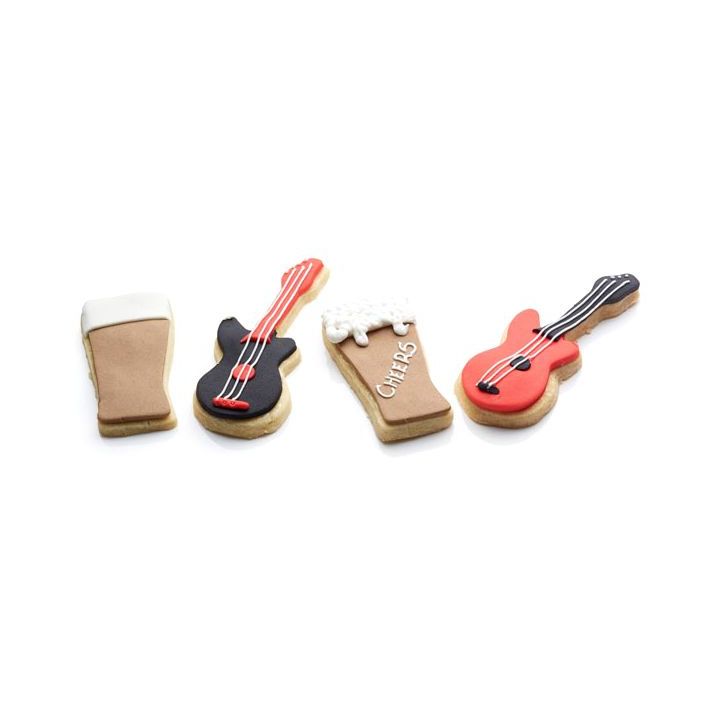 Emporte-pièce "Guitare" - 12cm