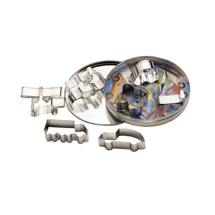Set 7 Cookie Cutters "Transport"