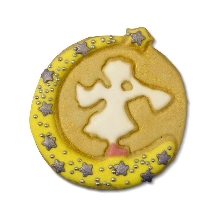 Emporte-pièce "Ange avec trompette" - 6cm