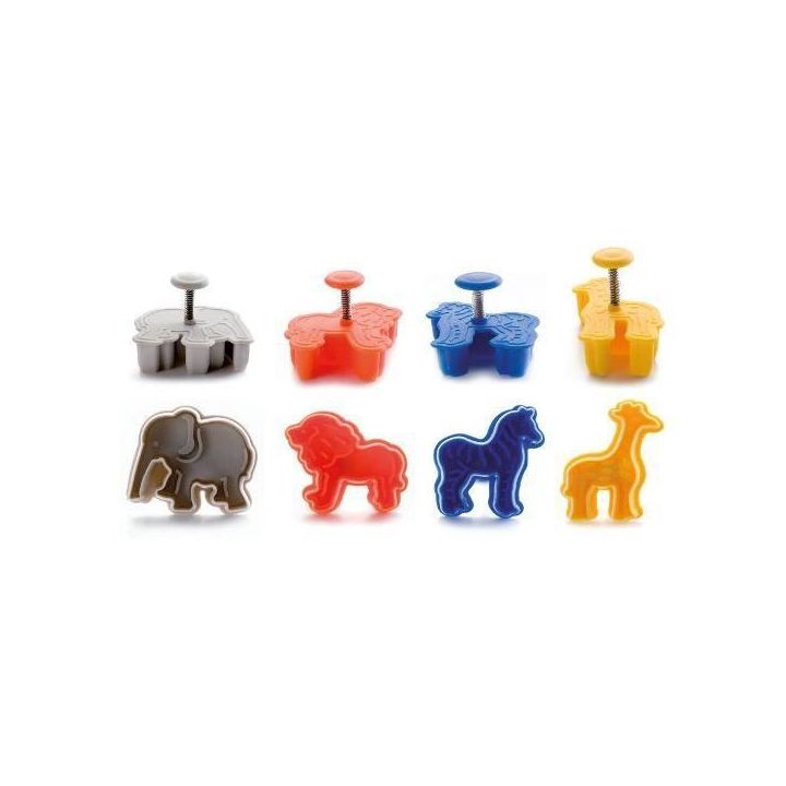 Set 4 Plunger Cutters "Safari"
