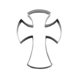 Emporte-pièce "Croix arrondie"