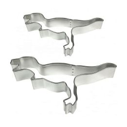 Set de 2 emporte-pièces "Dinosaure"