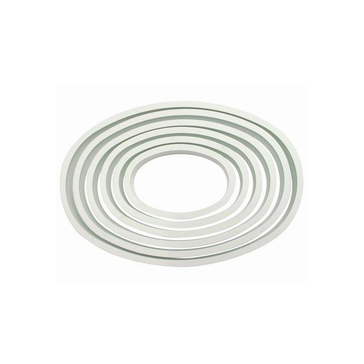 Set de 6 emporte-pièces "Ovale" - PME