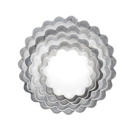 Set De 5 Emporte-Pièces "Rond" - Cannelé