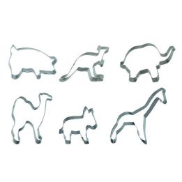 6 Cookie Cutters "Jungle"