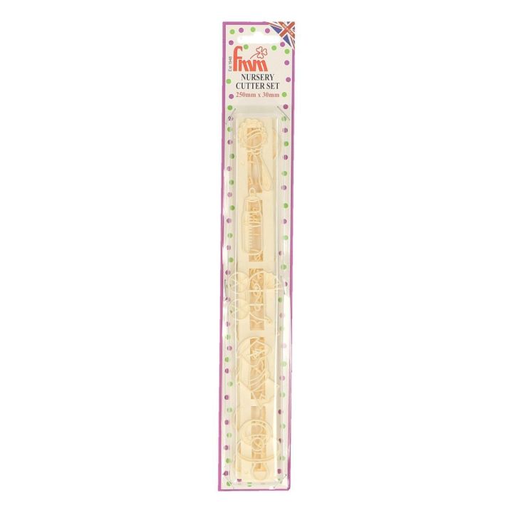Set de 2 emporte-pièces "Bébé" - FMM - 4,5cm