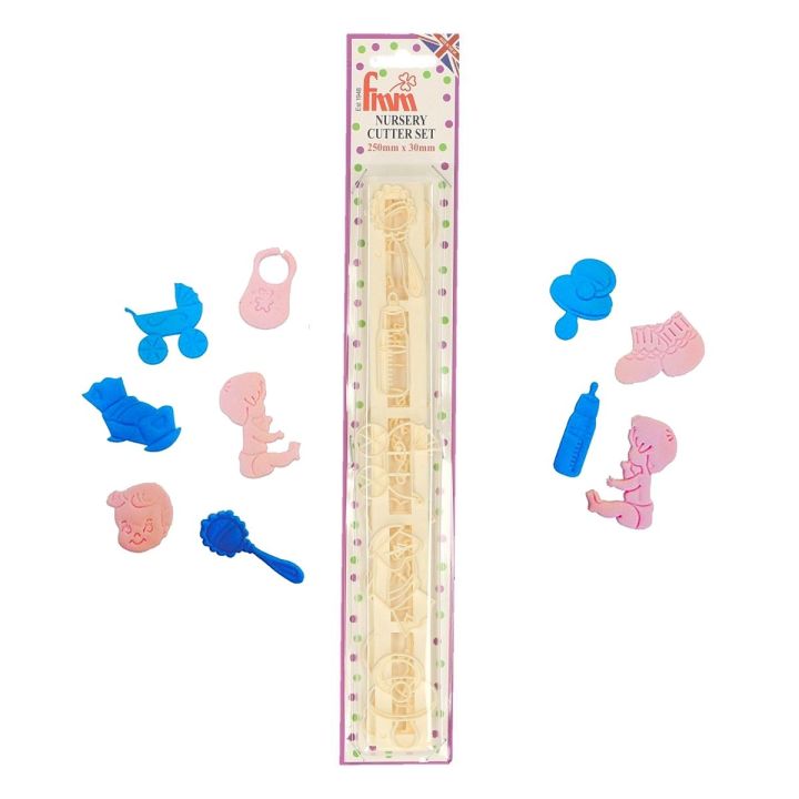 Set de 2 cortadores "Bebe" - FMM - 4,5cm