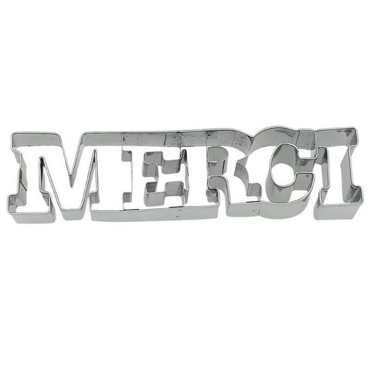 Emporte-pièce "MERCI"