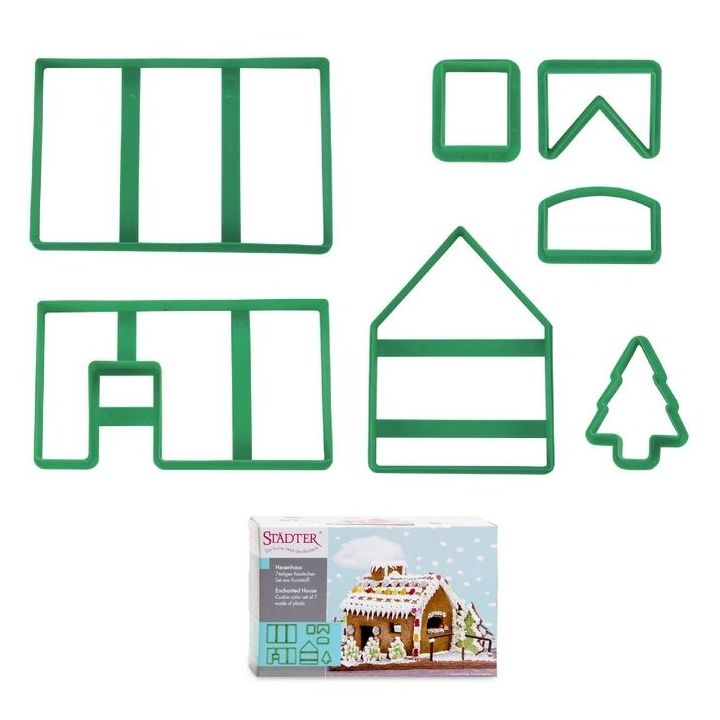 Set de 7 emporte-pièces "Maison" - STADTER - 5-19cm