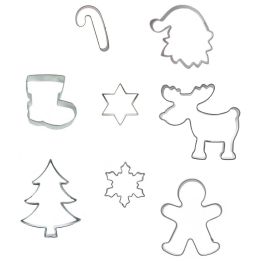 Set de 8 emporte-pièces "Noël"