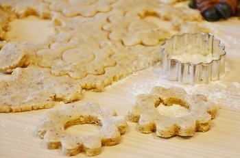 Les sablés corses à la farine de châtaigne 